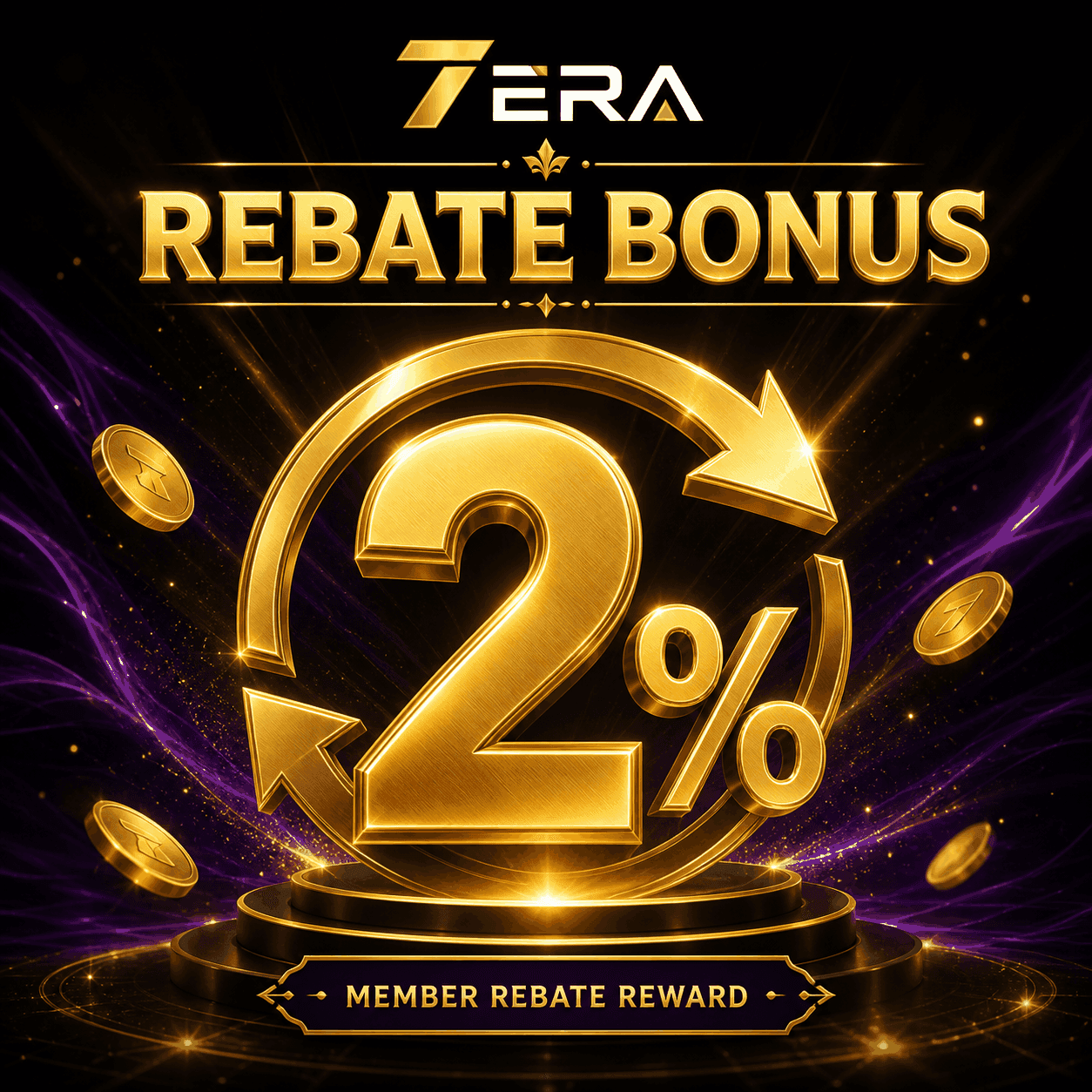 Rebate bonus 2% promotion